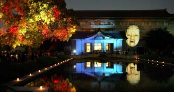 幻想的な光と音色に包まれる 東京・国立博物館