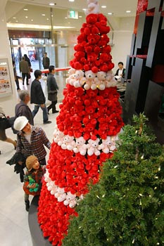 ラブベアのクリスマスツリー