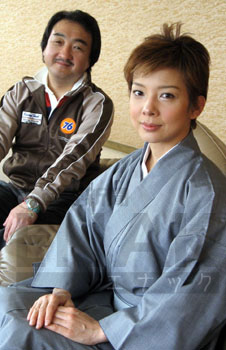 「すごく楽しみな作品」という主演のきりやん(右)と演出の石田昌也